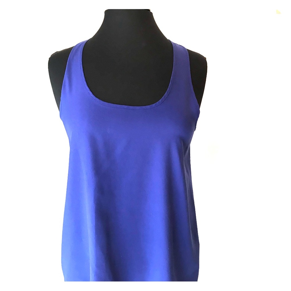 Tank Top Racer Back Blue